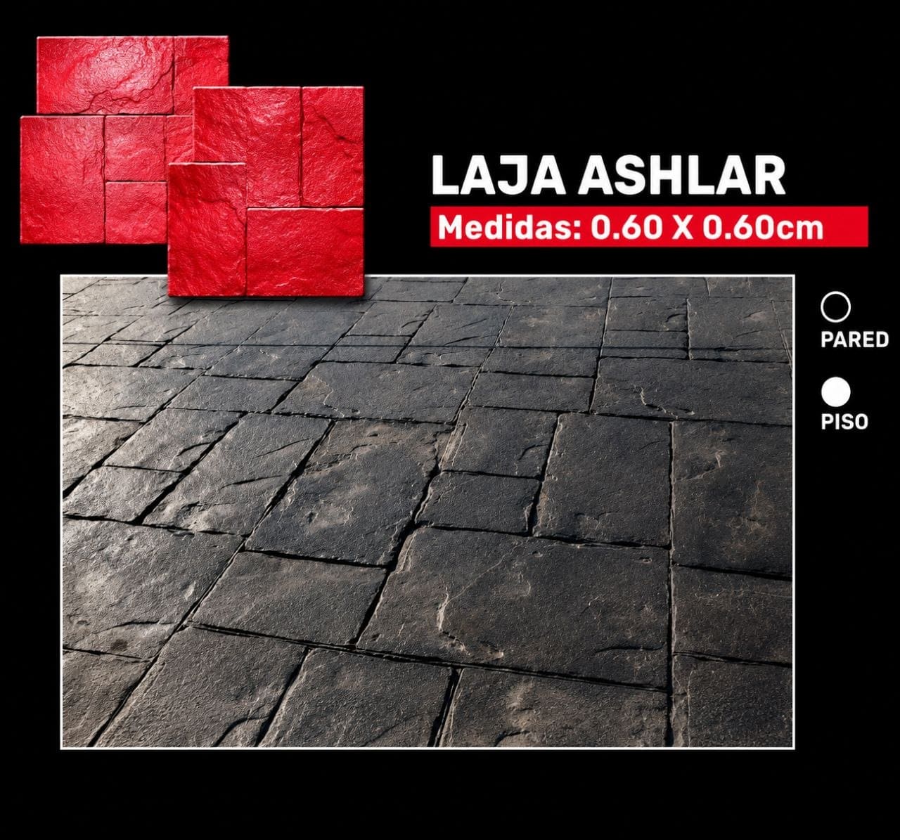 Molde Laja Ashlar
