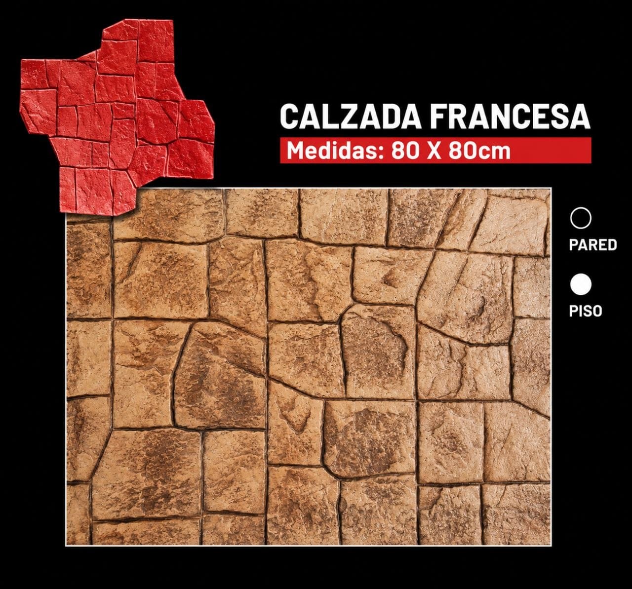 Molde Calzada Francesa